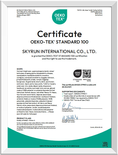 Our Certifications