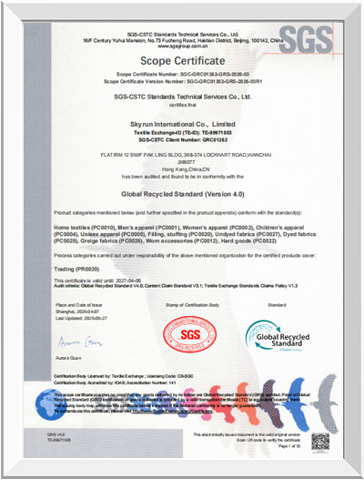 Our Certifications