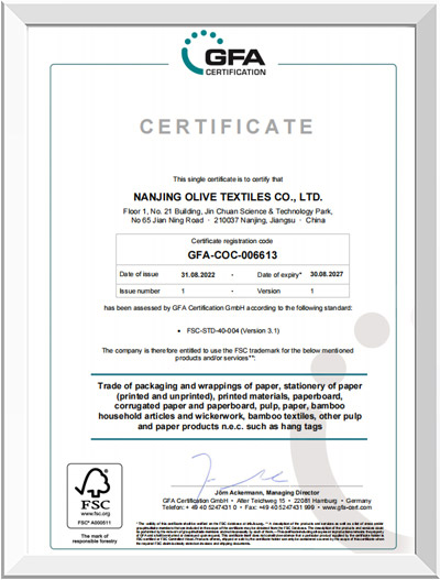 Our Certifications