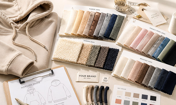 Custom Hoodies & Oversized Sweatshirts: A Sourcing Guide for Apparel Brands