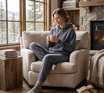 Oversized Solid Cloud Sherpa Fleece Hooded Sweatshirt with Kangaroo Pocket