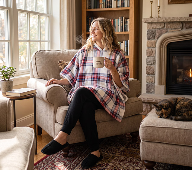 Oversized Plaid Sherpa Hooded Blanket – Wholesale Winter Supplier