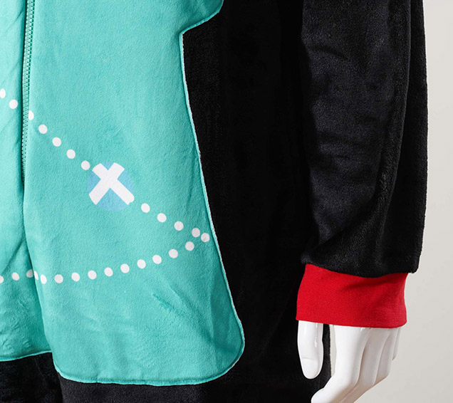 Flannel Adult Christmas Onesie with Playful Holiday Appliques – Private Label Available